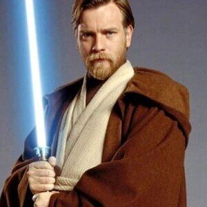 Long Line Obi Wan Open Cardigan Duster sz S/M - Mocha Brown